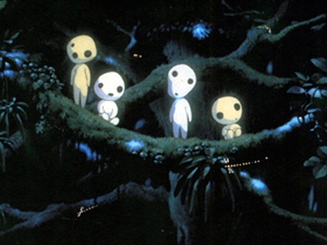 kodama tree spirits
