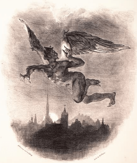 fly over me, evil angel - Faust, Breaking Benjamin